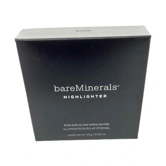 Bare Minerals Highlighter in WHIMSY & Beautiful Finish Foundation Brush - Picture 3 of 10